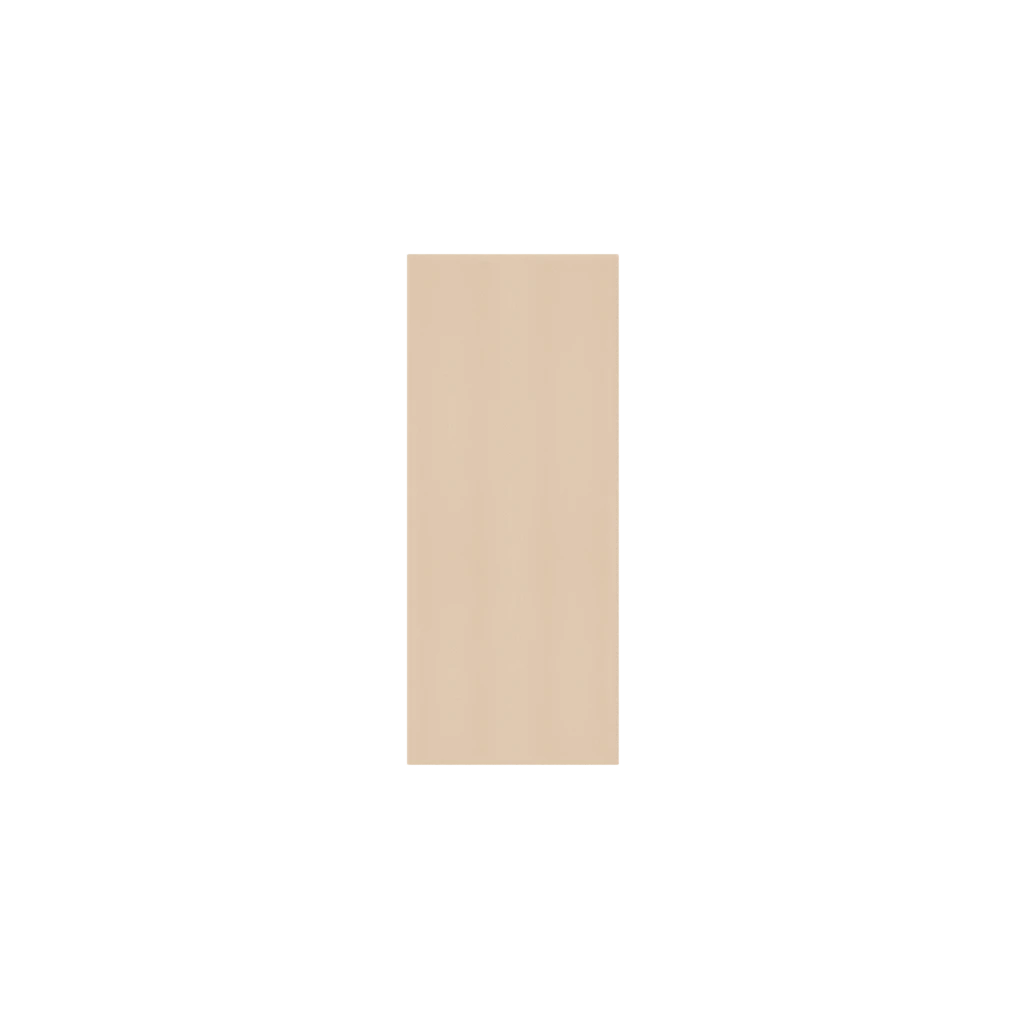 Murphy Door® beige flat panel, a minimalist hidden door component.