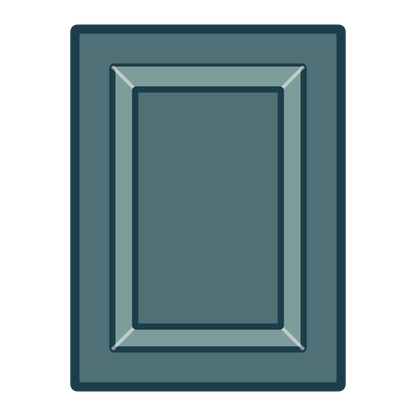Upper Raised Panel Cabinet Door (White Oak) (Single Door) — style icon