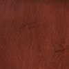 Rich mahogany wood grain texture from Murphy Door®, showcasing the natural reddish-brown finish used in their custom hidden door solutions.