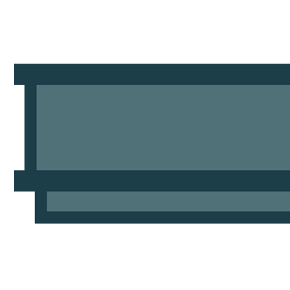 Murphy Door® blue-grey hidden door panel with dark top, bottom, and left frame.