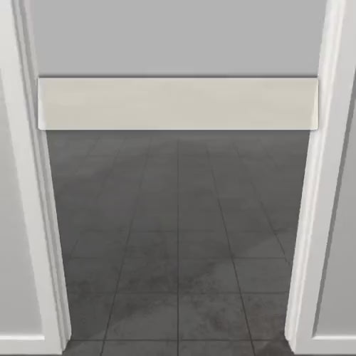 How to measure width — new framed opening