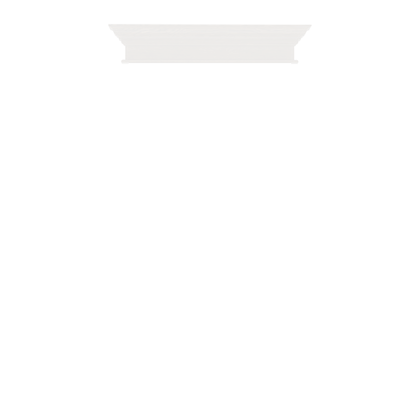 Murphy Door® light gray banner element, likely a website header or decorative component for their hidden door product display.