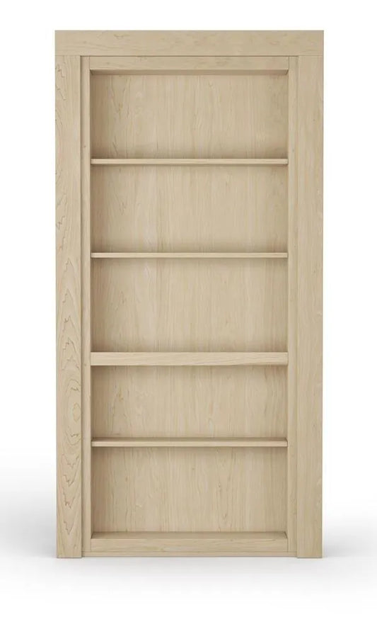 Traditional Single Bookcase - Murphy Door