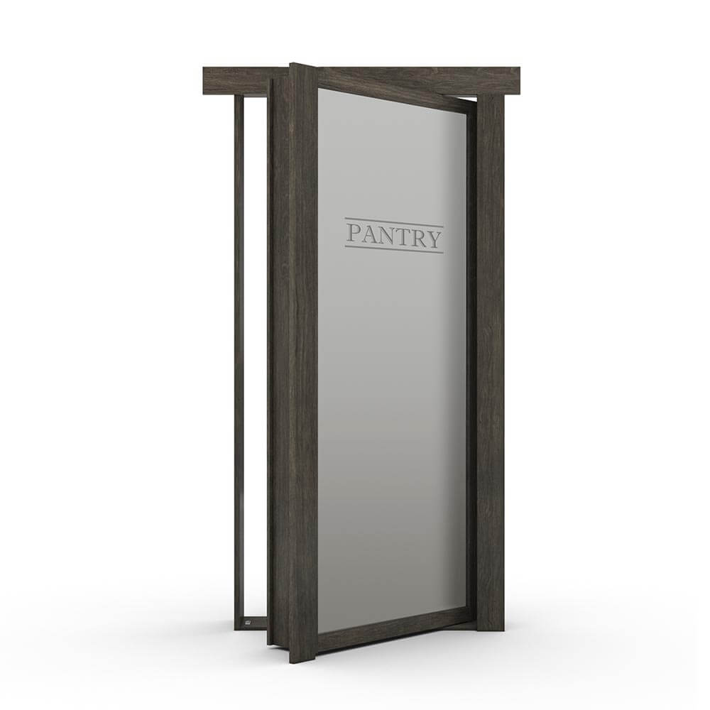 Single Flush Mount Maple Hidden Pantry Door - Murphy Door, Inc.