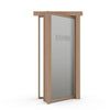 Single Flush Mount Oak Hidden Pantry Door - Murphy Door, Inc.