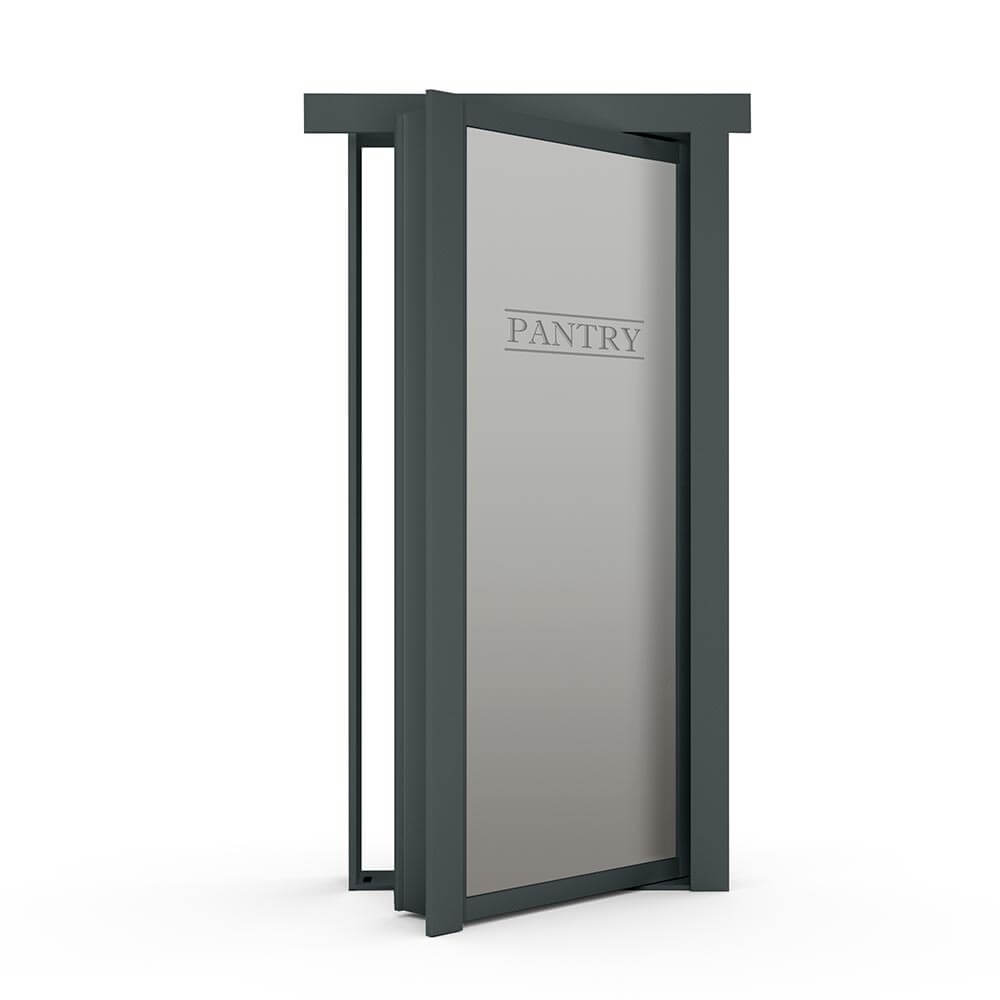 Single Flush Mount Paint Grade Hidden Pantry Door - Murphy Door, Inc.