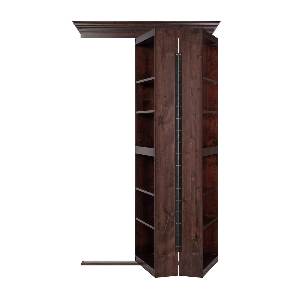 Bi-Folding Bookcase Hidden Door - Murphy Door, Inc.