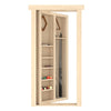 Hidden Flush Mount Maple Pool Cue Door - Murphy Door, Inc.