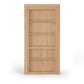 Single Flush Mount Cherry Hidden Bookcase Door - Murphy Door, Inc.