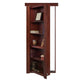 Single Flush Mount Walnut Hidden Bookcase Door - Murphy Door, Inc.